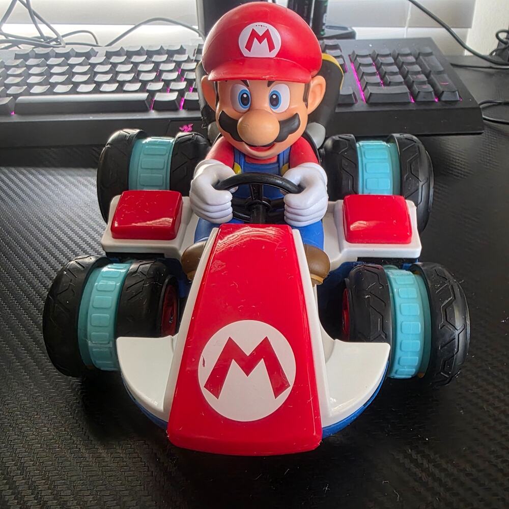 World Of Nintendo Mario Kart RC Racer No Remote 9" Jakks Pacific